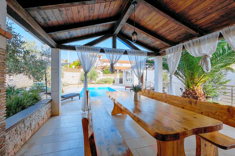 Villa with terrace, heated pool & grill | Sea view — photo 5