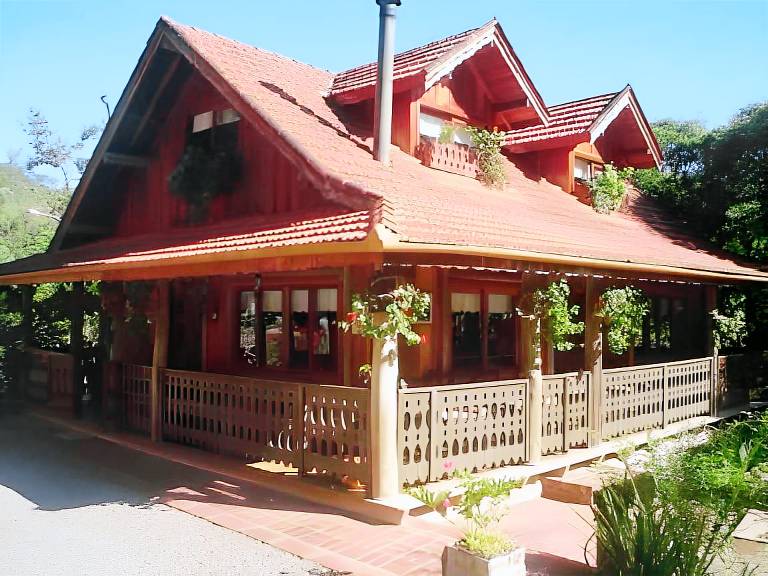 Pleasant lodge with yard | Pet-friendly in Gramado