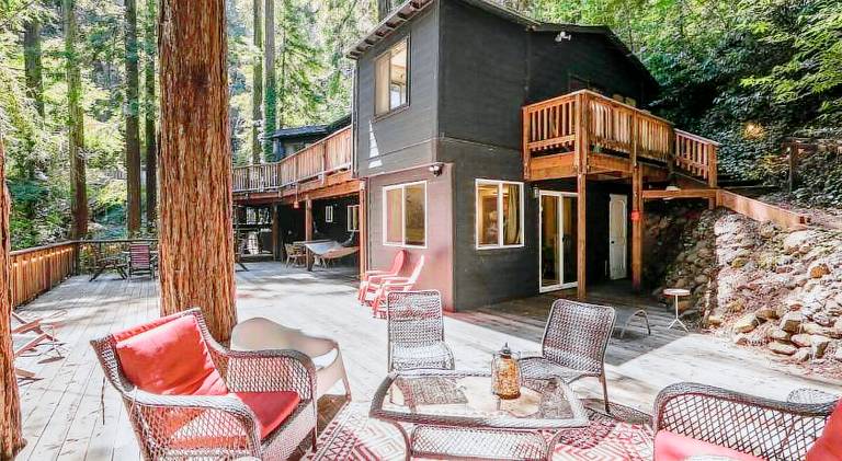 House with 4 rooms for 6 persons in Monte Rio, CA