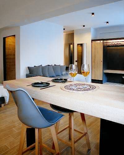 Serviced apartment with terrace in Syros