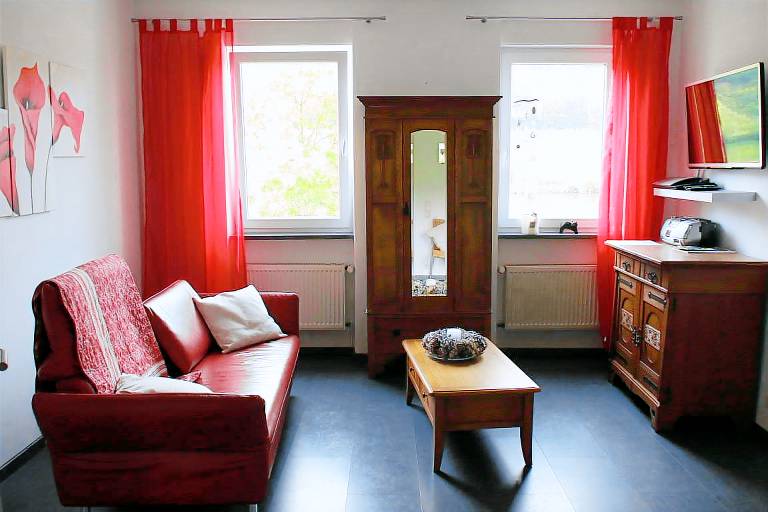 Appartement Fewo Dusche WC Balkon