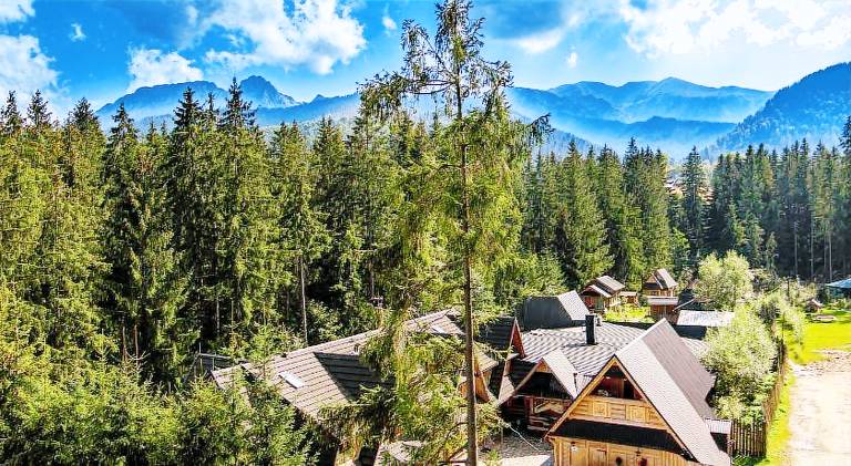 Vacation home with sauna, garden & barbecue in Koscielisko