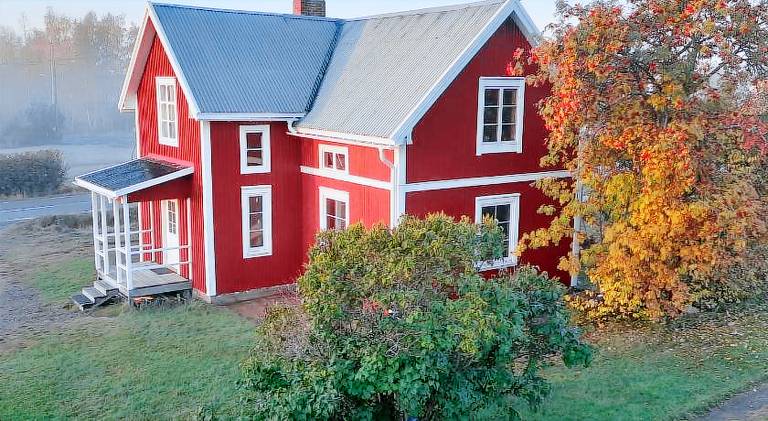 Authentic Scandinavian Log House in Kalix