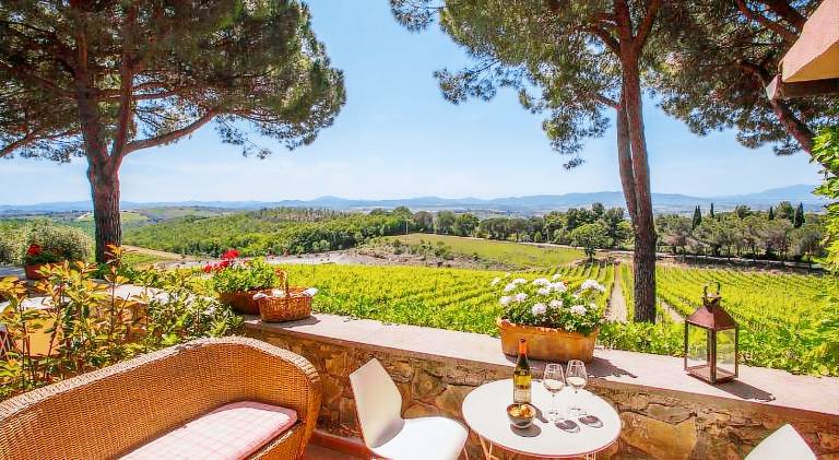 Farm with patio, garden & pool in Magliano in Toscana