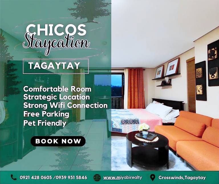 Apartment with 1 room for 7 persons in Tagaytay