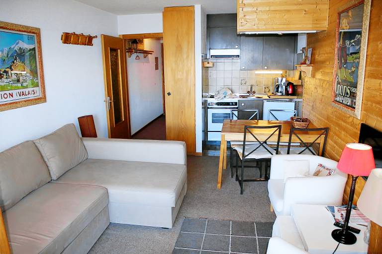 Ferienwohnung mit Hund in Veysonnaz f&uuml;r max. 4 Personen