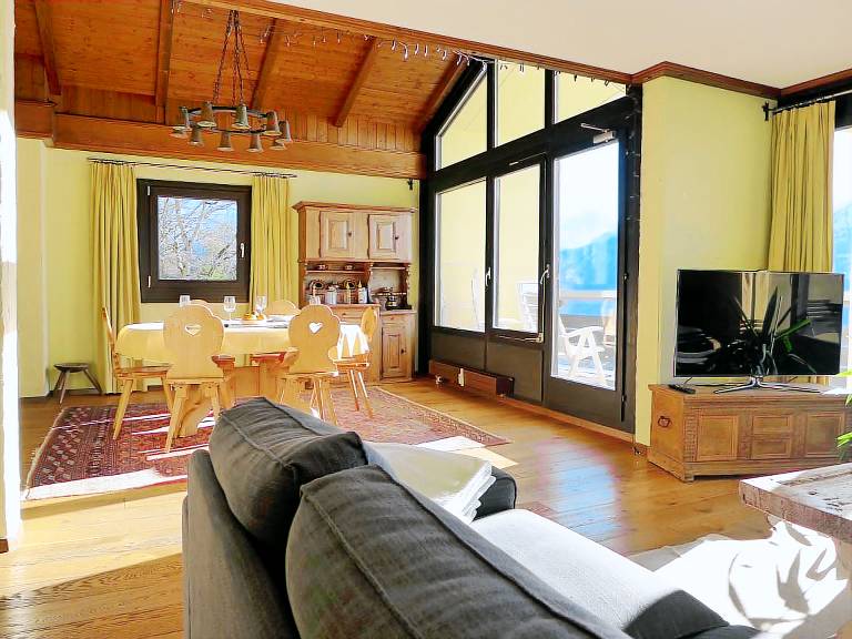 Ferienwohnung mit Hund in Beatenberg, Krattigen für max. 6 Personen