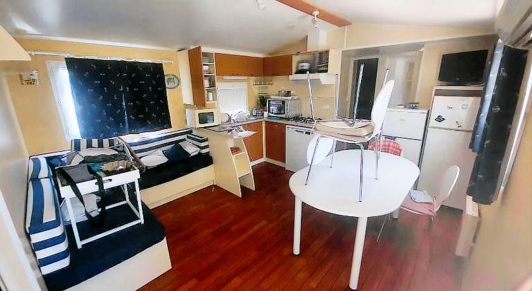 Mobil home 3 chambres climatise domaine du pin de la legue — photo 2