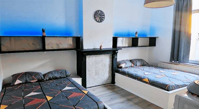 Chambre confortable pour 4P 150m de la plage in Ostend