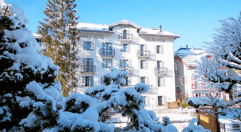 Grand Hotel Soleil d'Or in Megève