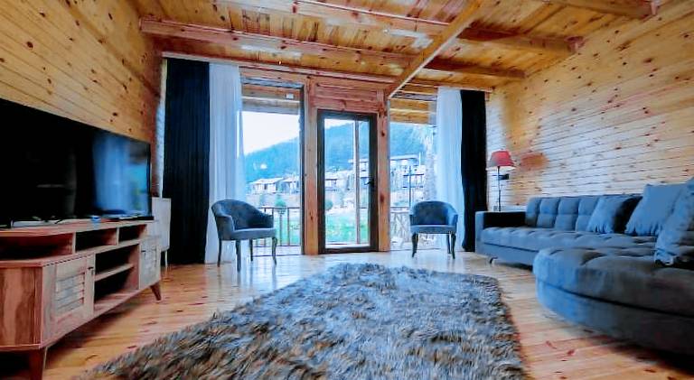 Chalet with grill, patio & yard — photo 2