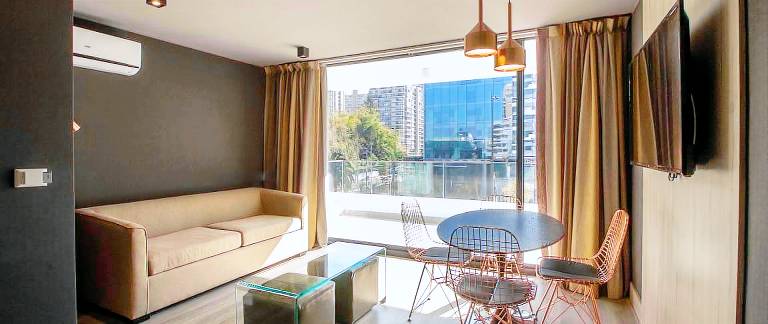 Santiago Retreat Plus EXC Modern 2 BR in Las Condes