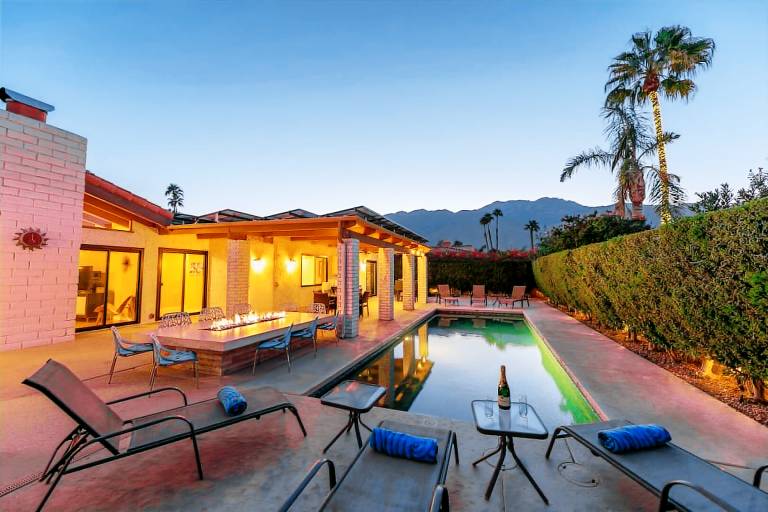 Vacation home with private pool | Pet-friendly in Palm Springs, CA