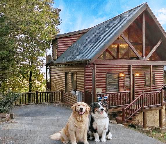 House with grill, jacuzzi & fast internet | Mountain view in Sevierville, TN