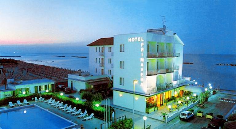 Hotel Primavera sul mare in Milano Marittima