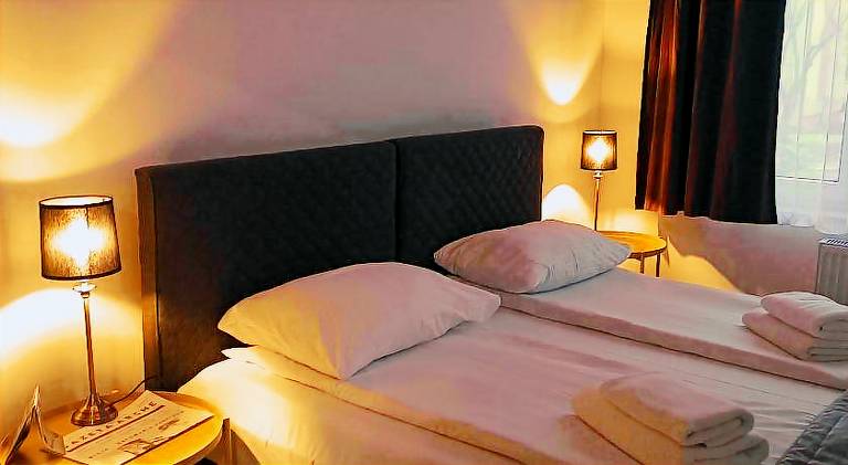 Apartament z hotelowymi udogodnieniami Brzeziny