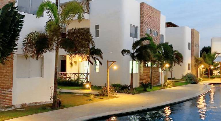 Apartment with pool in Luís Correia