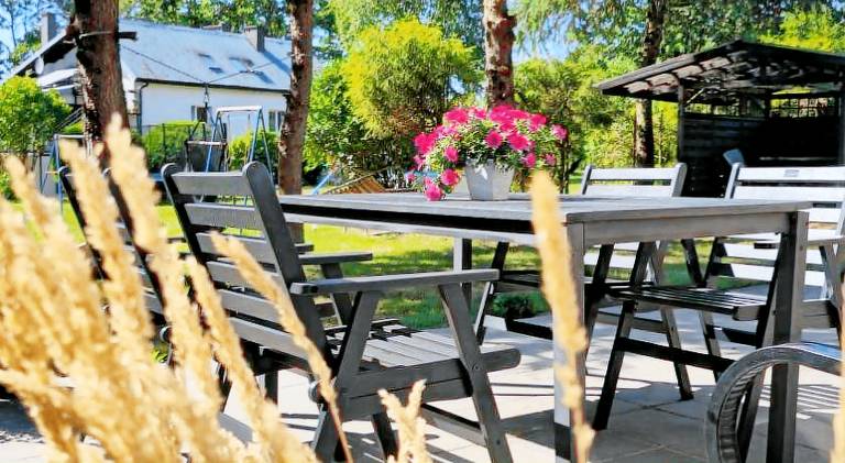 Farm with terrace, pool & garden | Pet-friendly in Darlowo