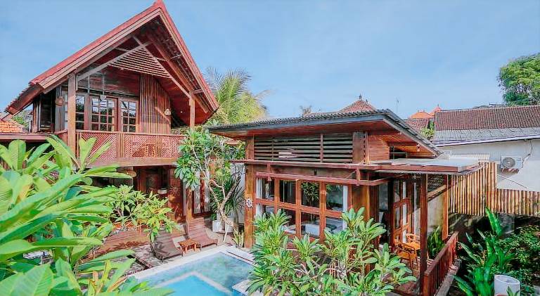 Villa with pool in Ceningan Island
