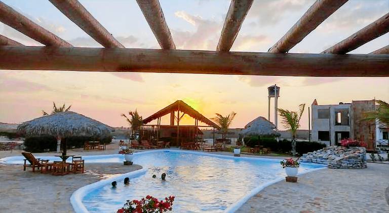 Holiday apartment with pool in Luís Correia