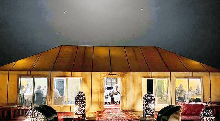 Tent with garden, hot tub & barbecue | Perfect for remote work — photo 3