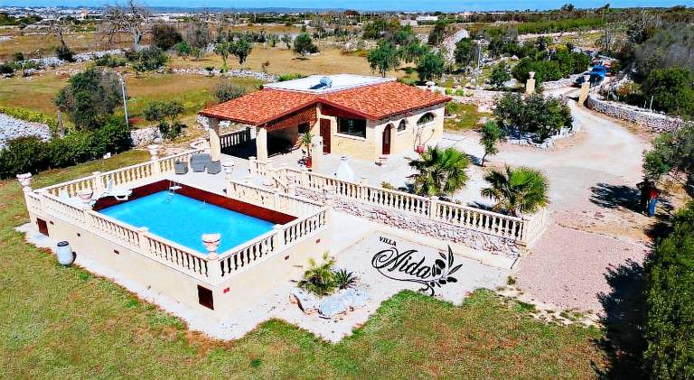 Villa with pool in Gagliano del Capo