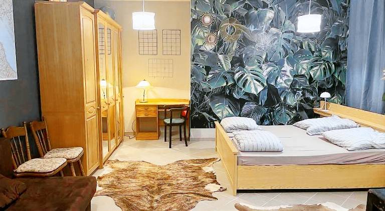 Rental apartment with 2 rooms for 7 persons in Zwickau