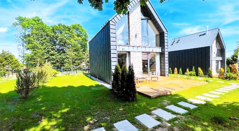 House with garden, sauna & patio in Mikolajki