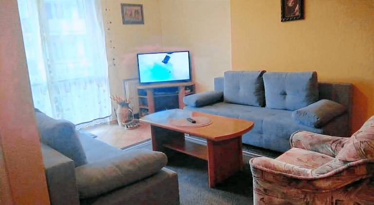 Charming rental apartment with yard | Perfect for remote work | Pets allowed in Krynica-Zdroj