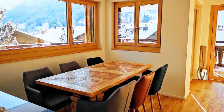 Ferienwohnung in Klosters-Serneus für max. 7 Personen Ferienwohnung in Klosters-Serneus für max. 7 Personen