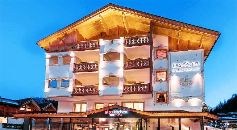 Hotel des Alpes in Samnaun