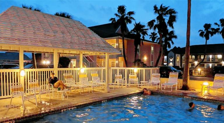 Seashell Village Resort near the beach with kitchens in Port Aransas, TX