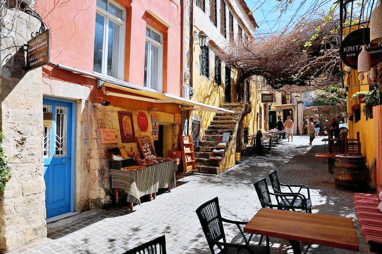 Ferienwohnung in Jewish Quarter, Chania f&uuml;r max. 3 Personen, 