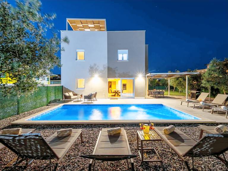 Ferienhaus in Vodnjan, Fažana f&uuml;r max. 10 Personen