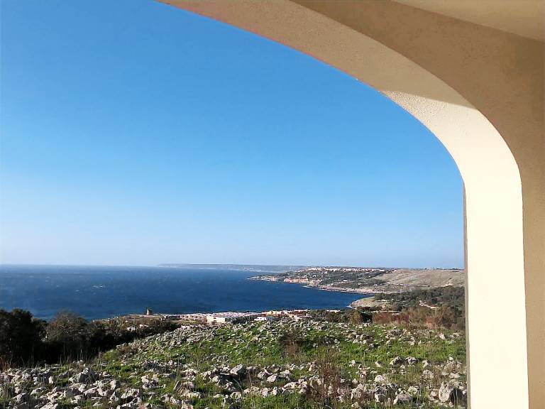 Apartment 'Dolce Vita' with Sea View, Wi-Fi and Air Conditioning in Santa Cesarea Terme