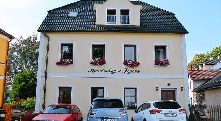 Holiday apartment with barbeque, yard & patio in Cesky Krumlov