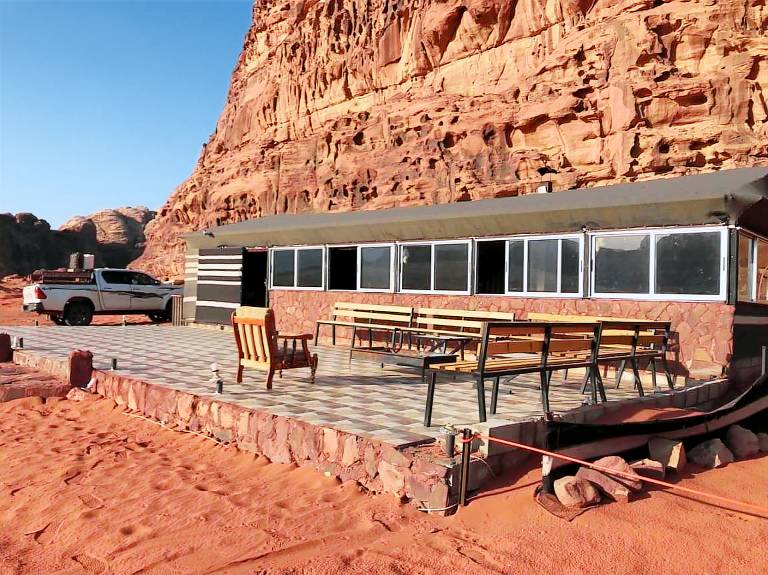 Wadirum desert tours camp in Wadi Rum