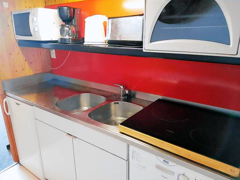 50m from resort center, 3rd floor, balcony, tv, 33m², Les Arcs — photo 4