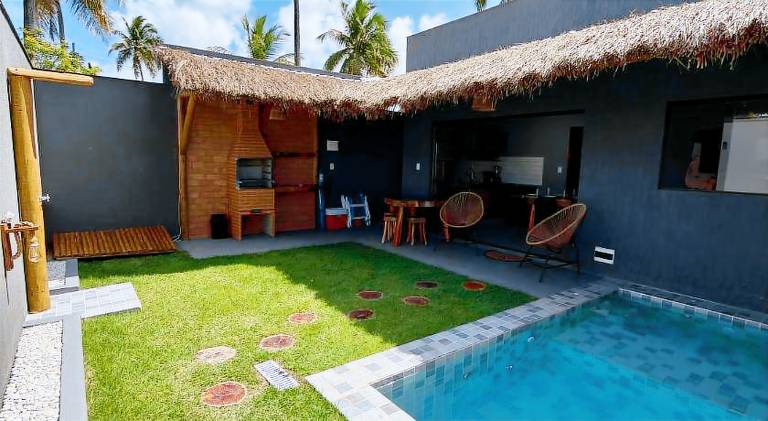 House with pool | Next to the beach | Pets allowed in Maragogi