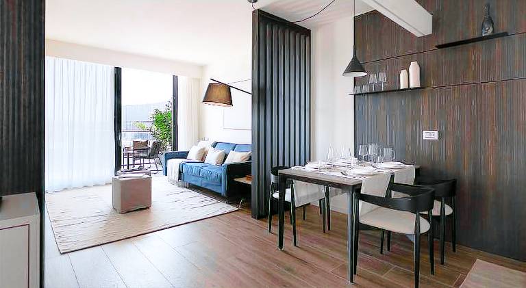 Apartment with 2 rooms for 4 persons in Bergamo