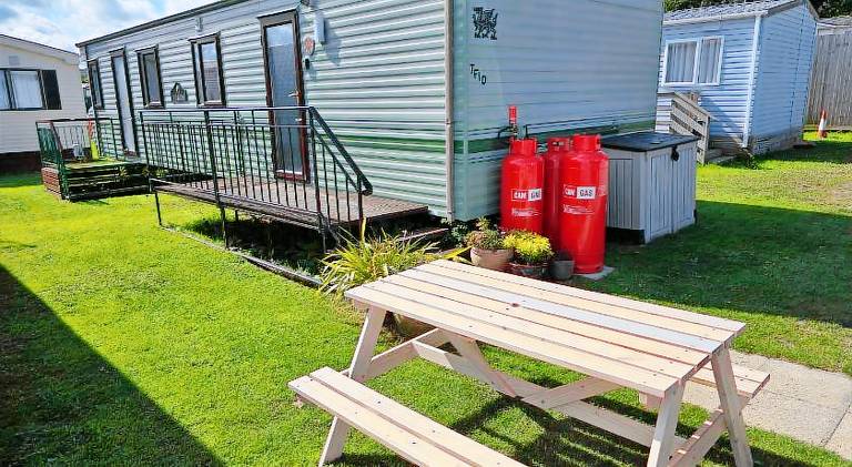 Beautiful 2 bedroomed mobile home in Aberystwyth