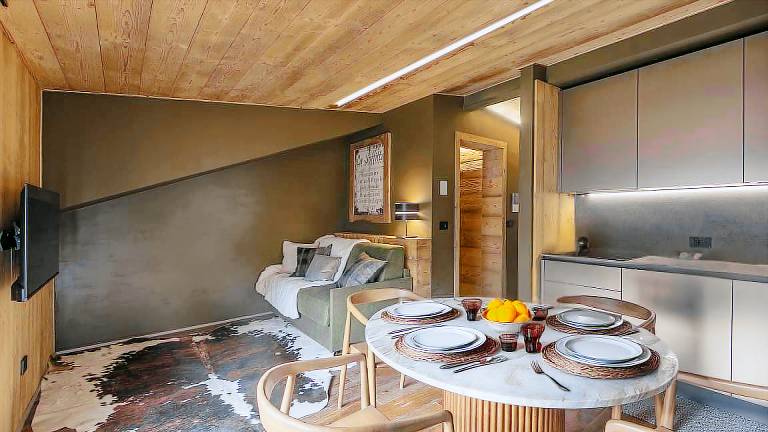 Holiday apartment with patio | Mountain view — photo 2