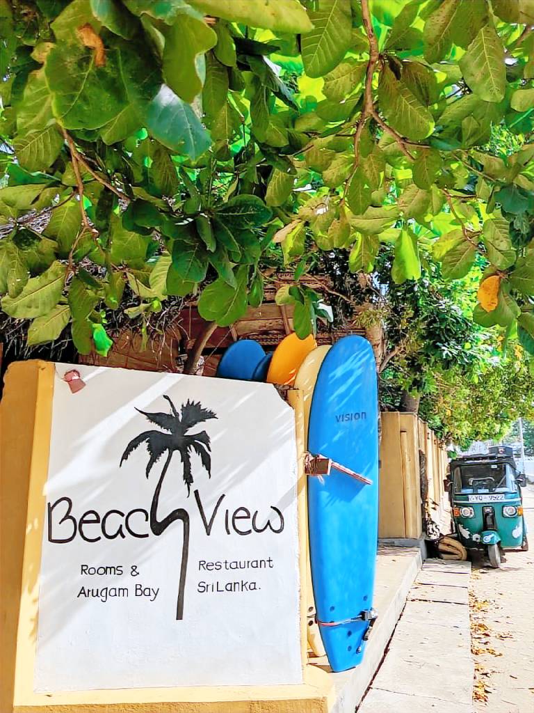 Beach View Hotel in Arugam Bay