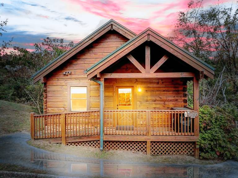 Cabin with private pool — photo 2