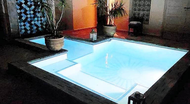 Chambre verte double in Agafay