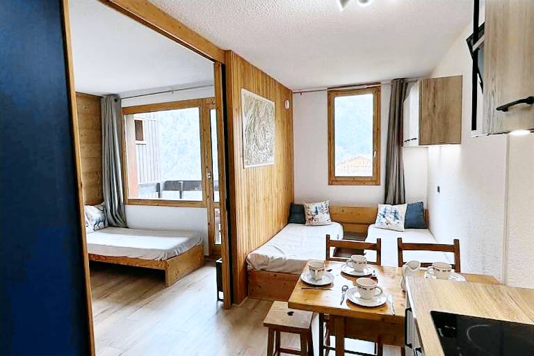 Rental apartment | Next to the ski | Pets are welcome in Les Belleville