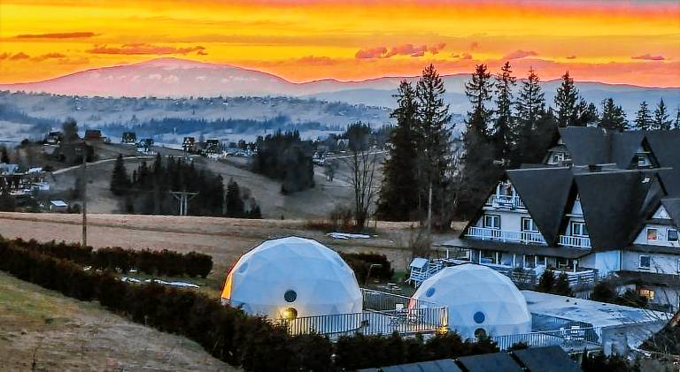 Glamping Gliczarow Klapnioki in Bukowina Tatrzanska
