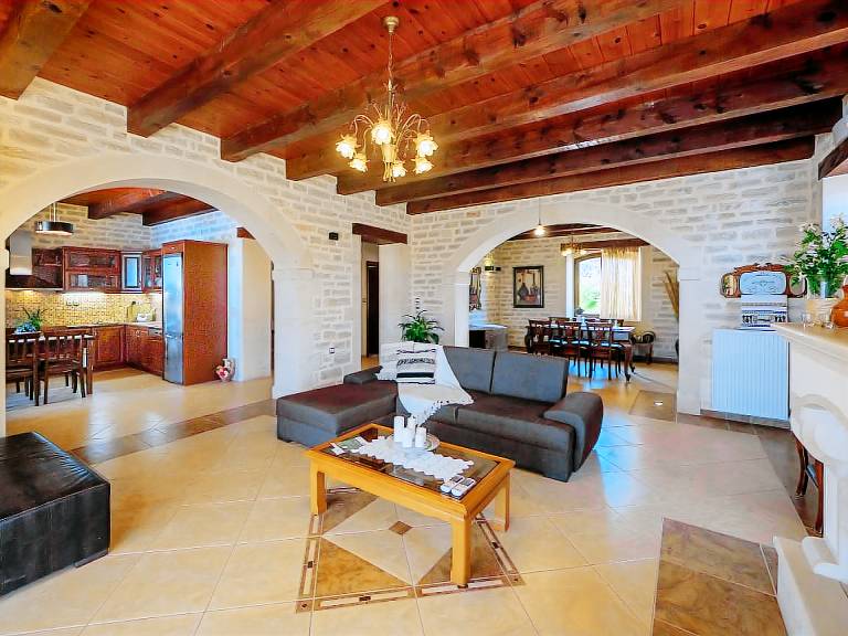 Ferienhaus mit Pool in Arkadi, Kreta für max. 8 Personen