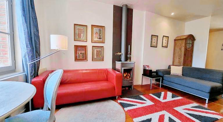 La Maison du Puits with wood-burning stove Honfleur center 5P in Honfleur