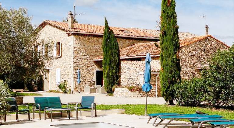 House with hot tub & pool in Le Pouzin